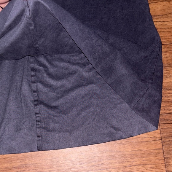 Lysse Sleeveless Mock Neck Blue Mod Shift Dress Retro Academia - Picture 4 of 8